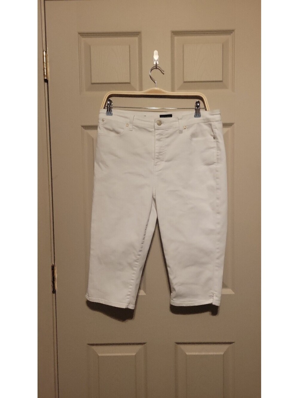 Talbots White Capri Pants Size 12P